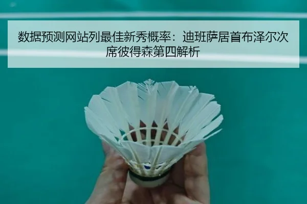 数据预测网站列最佳新秀概率：迪班萨居首布泽尔次席彼得森第四解析